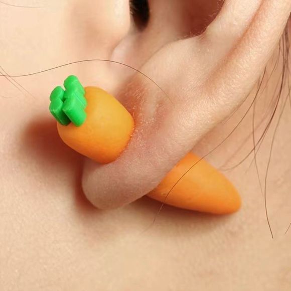 Adorable Easter Carrot Earrings - Picture 1 of 5